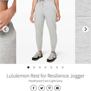 ISO Lululemon Rest for Resilience jogger